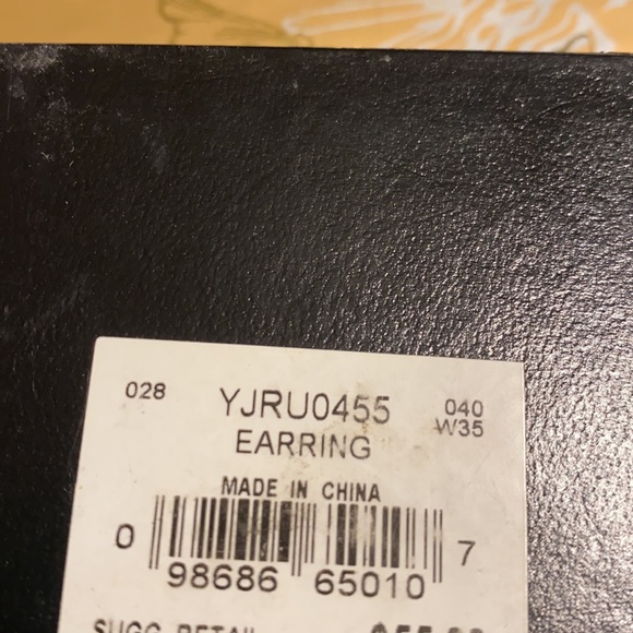 Y2K Juicy Couture Silver Heart hoop earrings - Picture 7 of 9